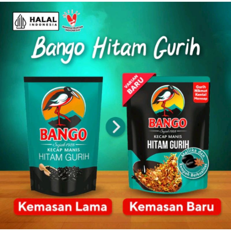 

Kecap Bango manis gurih 550ml