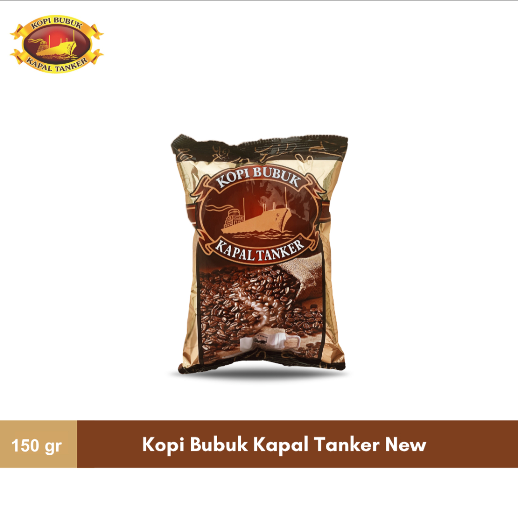 

Kopi Bubuk Kapal Tanker New - 150 Gr