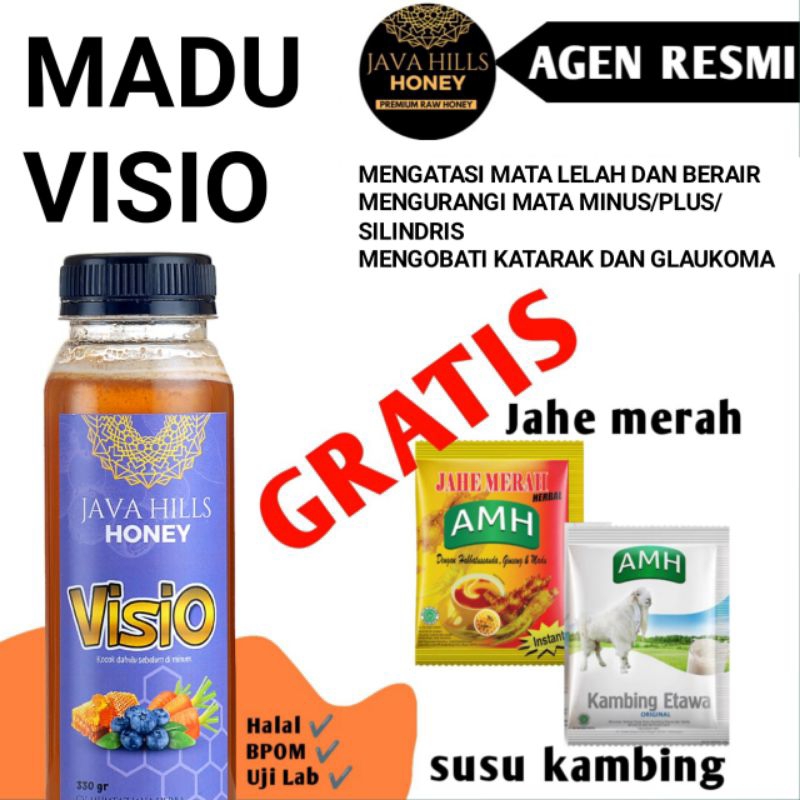 

Madu VISIO Javahills Honey madu herbal pilihan madu keluarga madu murni 100% halal sudah teruji lab madu mata minus madu kesehatan mata madu asli