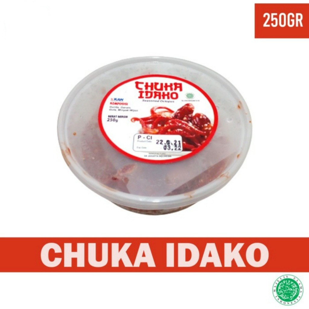 

CHUKA IDAKO HALAL 250 GRAM - BABY OCTOPUS SEASONED HALAL 250 GRAM
