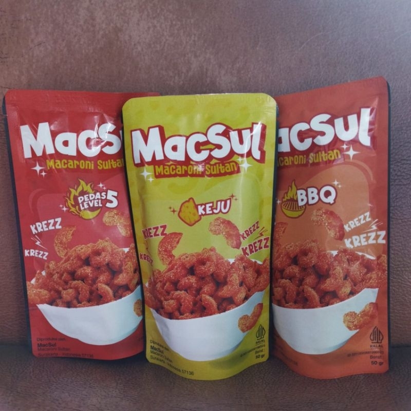 

Snack Macaroni Sultan 50gr / Makroni sultan / makaroni sultan / Macroni sultan nampol 50gr