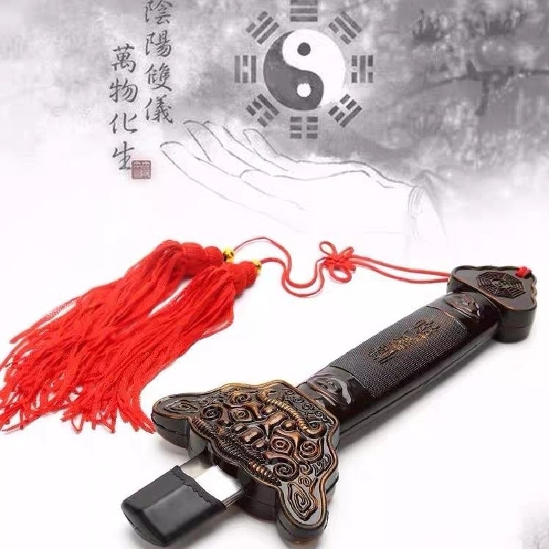 Pajangan Fengshui Rejeki Pedang Wushu