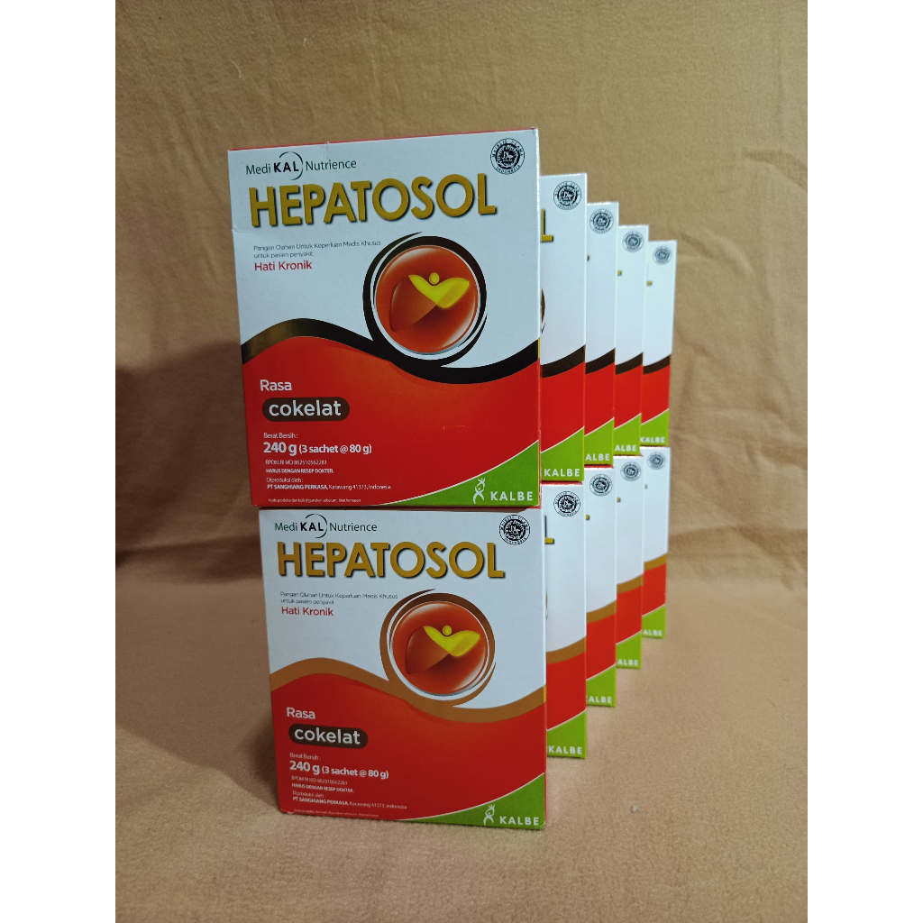 

Bundle Hepatosol Vanilla Cokelat 10 box