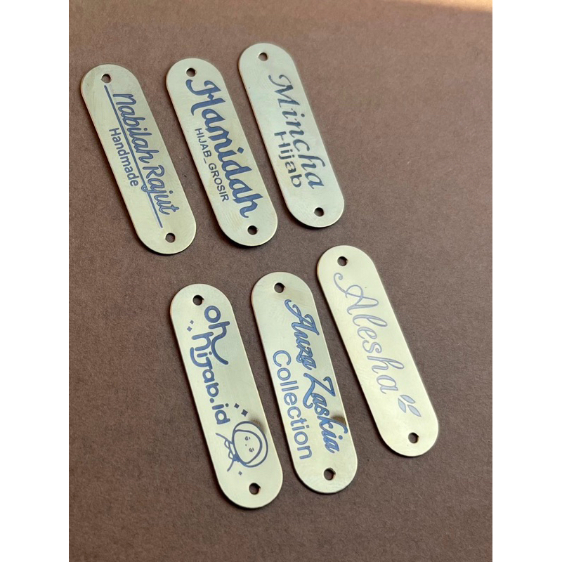 

NEW !!! LABEL PLAT BESI ANTI PATAH ANTI LUNTUR ANTI KARAT MURAHHHHHH