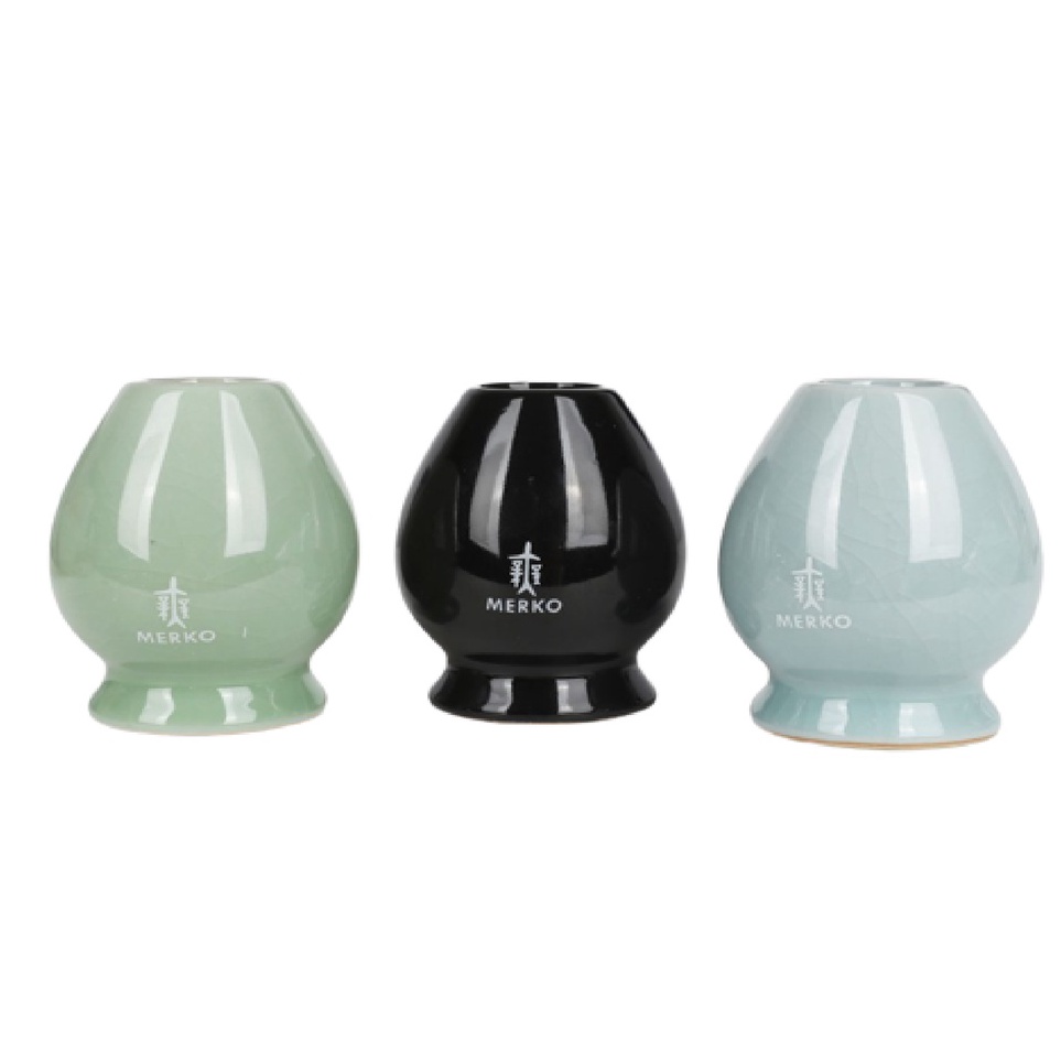 Keramik Chasen Stand Pengaduk Matcha Chasen Tate Stand Holder Dudukan Adukan Bambu Matcha Whisk Kera