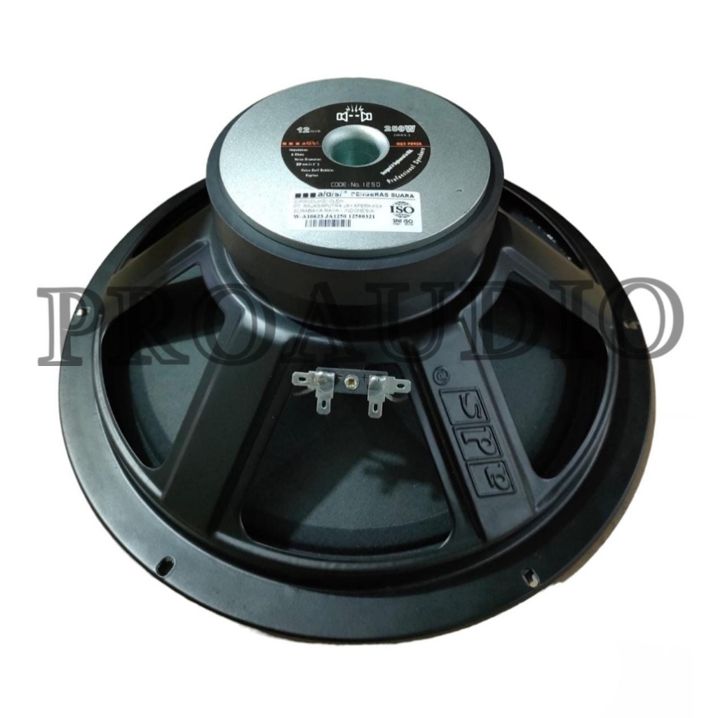 SPEAKER ADS 12 INCH FULL RANGE 1250 - SPEAKER ADS FULL RANGE 12" 1250 ORIGINAL