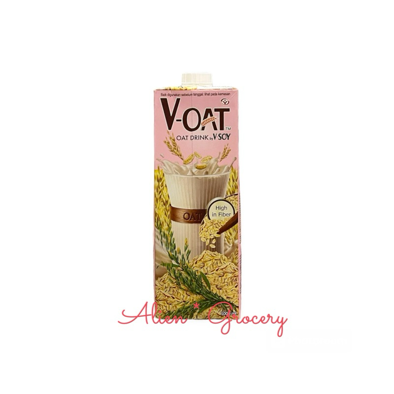

V-OAT V OAT V SOY V-SOY Multi Grain Golden Grain Soy Milk Low Sugar Barista 1000ml GOJEK GRAB ONLY
