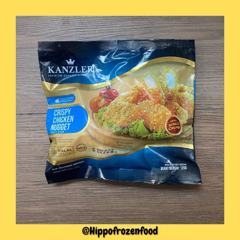 

Kanzler Crispy Chicken Nugget 120gr