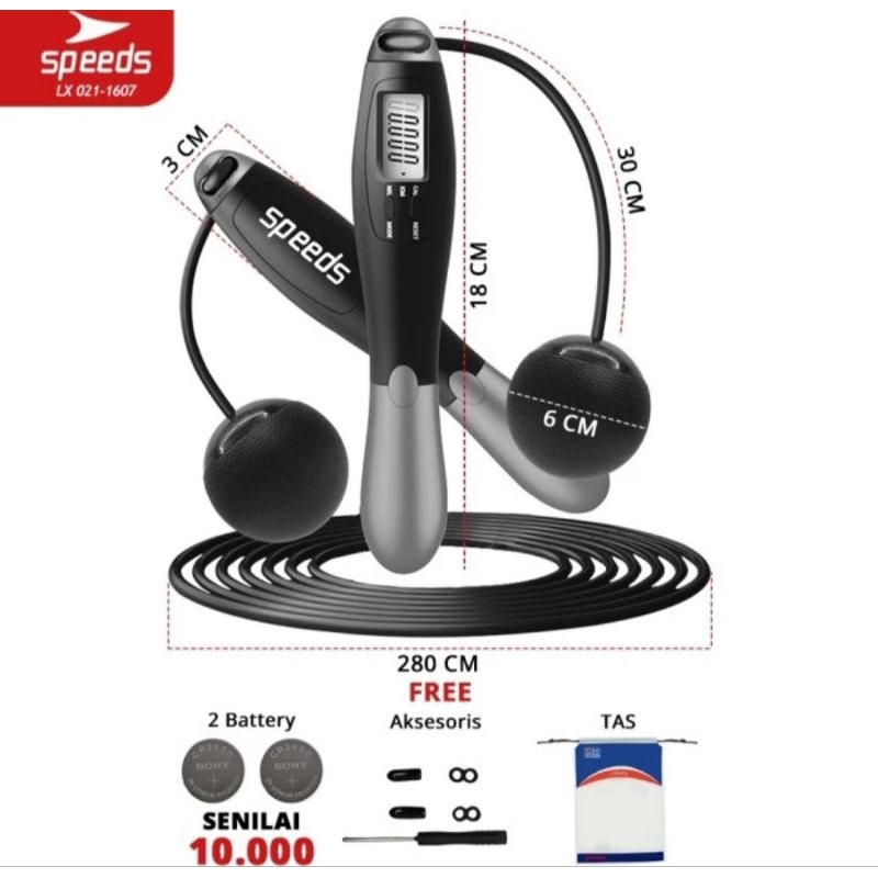 Speeds Skipping Rope Lompat Tali