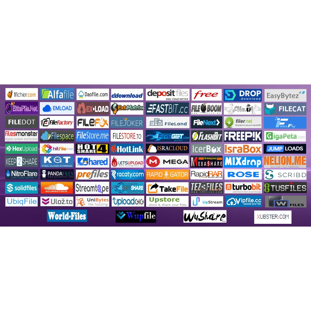 Software/converter premium daofile,depositfiles,extmatrix,fileboom,filefox,filejoker,hotlink,hot4sha
