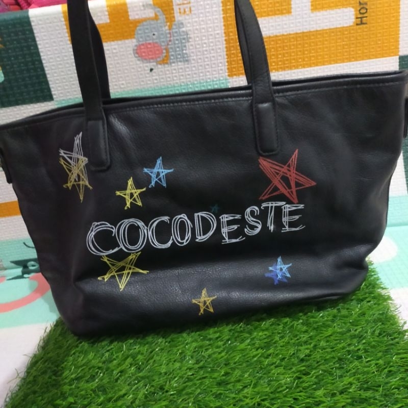 tas tote bag preloved kulit asli