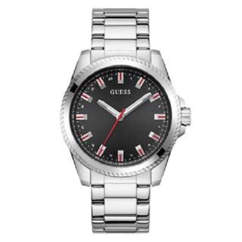 GUESS Gents Watch CHAMP  Silver Tone - GW0718G1