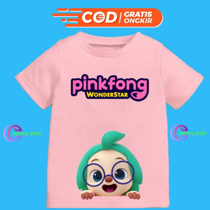 BAJU ANAK KAOS ANAK PINKFONG