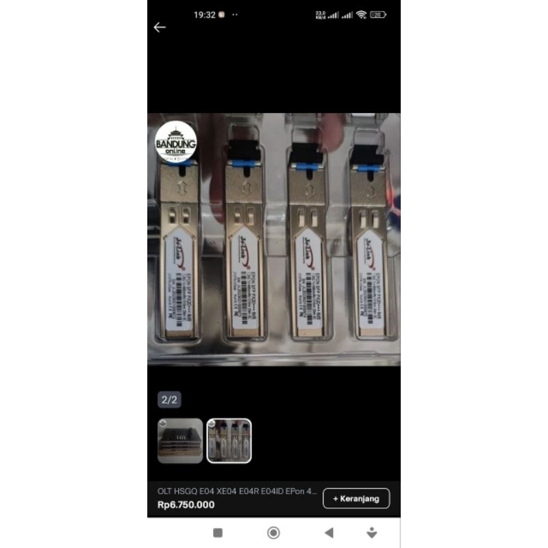 Olt Hsgq e04 xe04 e04r e04id epon 4 port include sfp atau tanpa sfp
