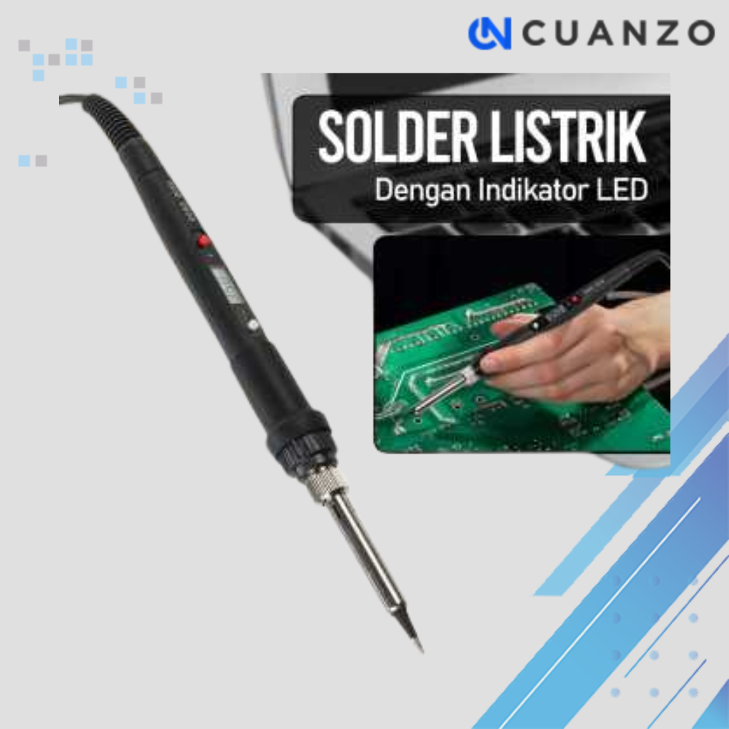 Electric Solder LCD Soldering 80W 220V / Alat Solder Soldering Patri Listrik Blower Goot Mini Hp Han