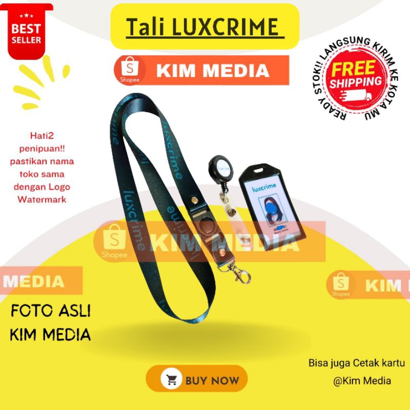 

TALI IDCARD LUXCRIME LANYARD LUXCRIME IDCARD NAMETAG KALUNG LUXCRIME