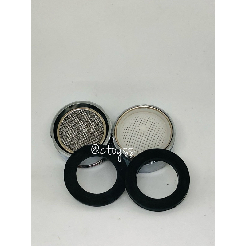 Tutup Keran Kran air filter ring toto panas dingin servis karet 24mm honeycomb