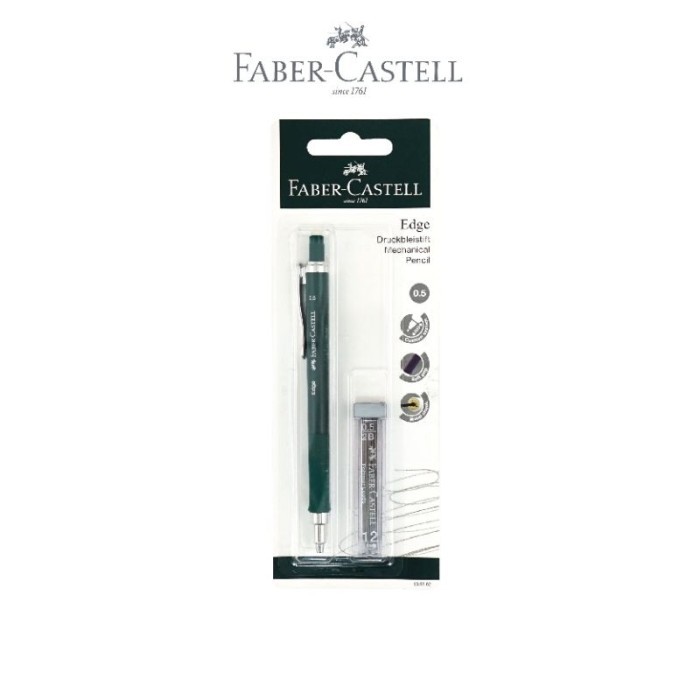 

TBMO MECHANICAL PENCIL EDGE 0.5 + REFILL FABER-CASTEL - 139695