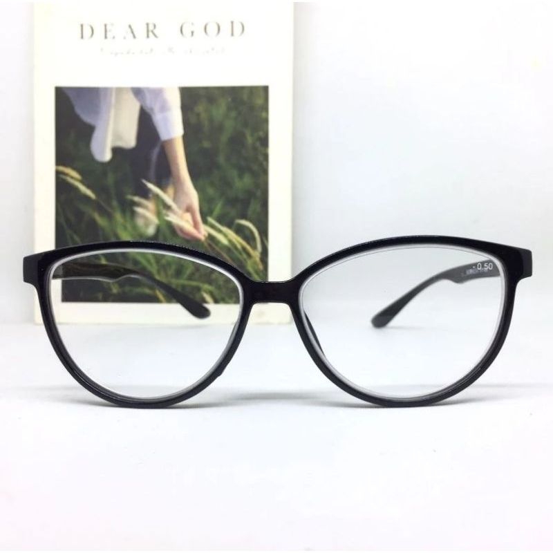 Kacamata Minus Model Cat Eye Untuk Pria dan Wanita / Kacamata Jarak Jauh Model Mata Kucing