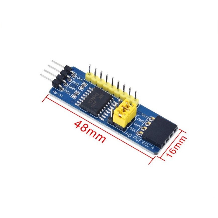 Modul I2C Ekspansi IO PCF8574 8-bit Expansion Board Module