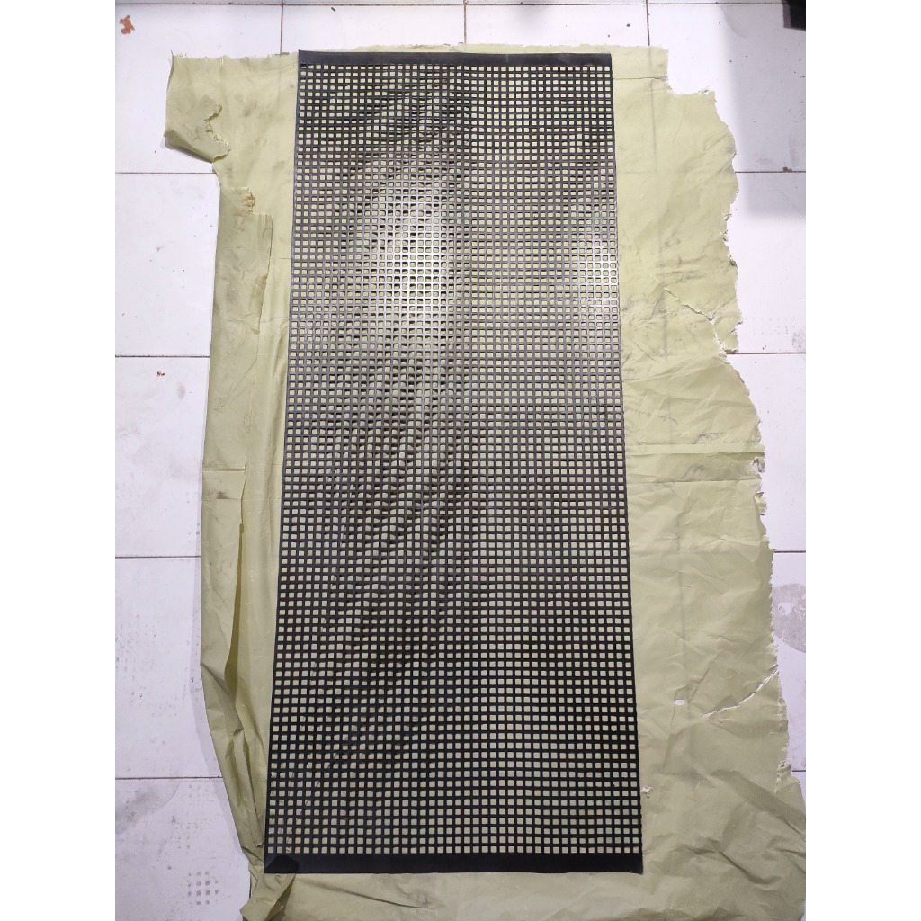 70x50 cm Ram gril Motif Kotak tebal 1mm.lubang 8 mm