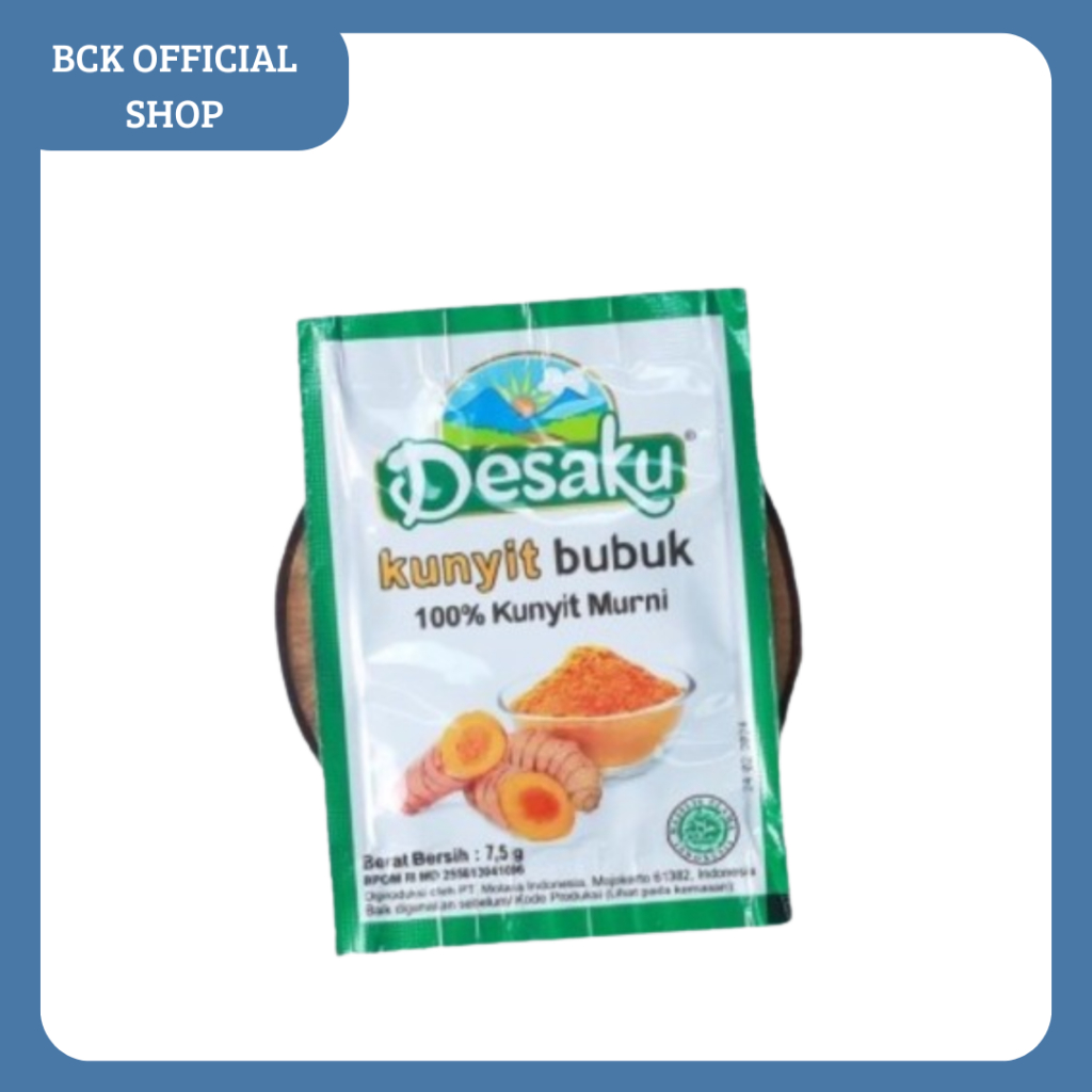 

Desaku Kunyit Bubuk 12x10gr (1Renceng)