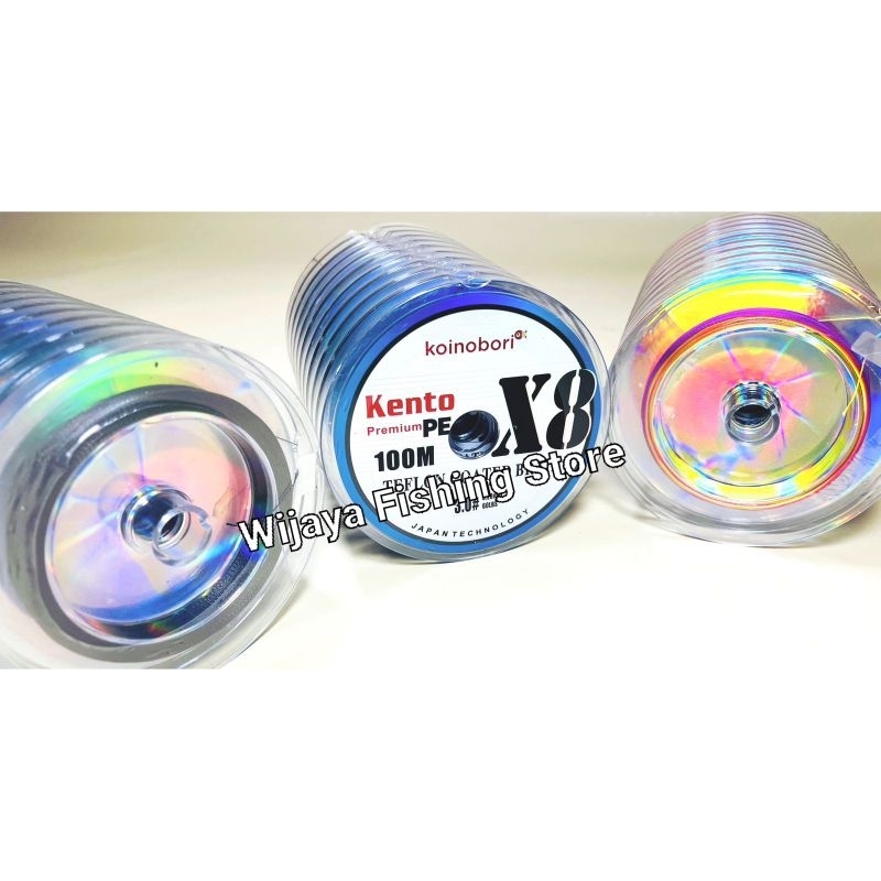 Senar Pancing PE Koinobori Kento x8 100 meter connecting