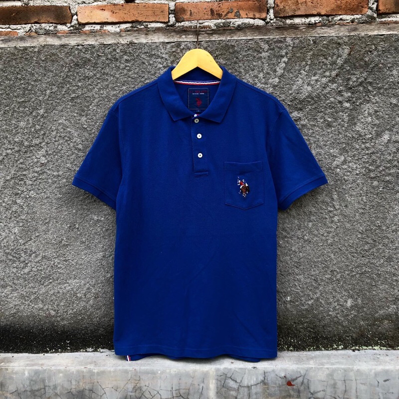 polo shirt u.s. polo assn blue