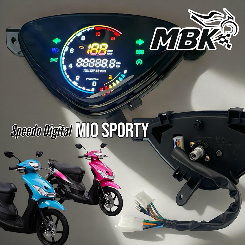 SPIDOMETER SPIDO MIO SPORTY DIGITAL SEPIDOMETER MIO 5TL