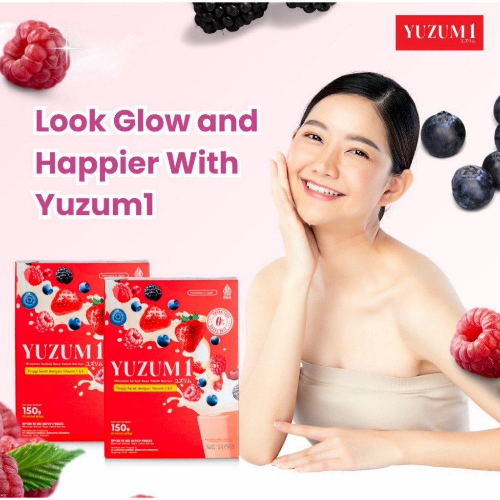 YUZUMI Vegan Fiber Drink Original | | BPOM VEGAN HALAL Kualitas Premium