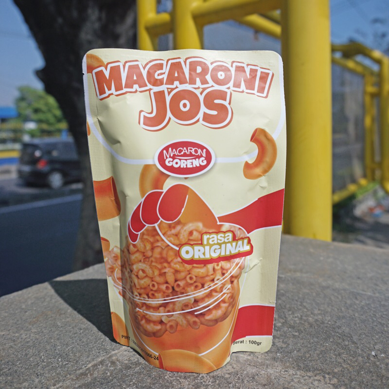 

Makaroni Jos Macjos Rasa Original, Snack Viral Premium netto 100gram