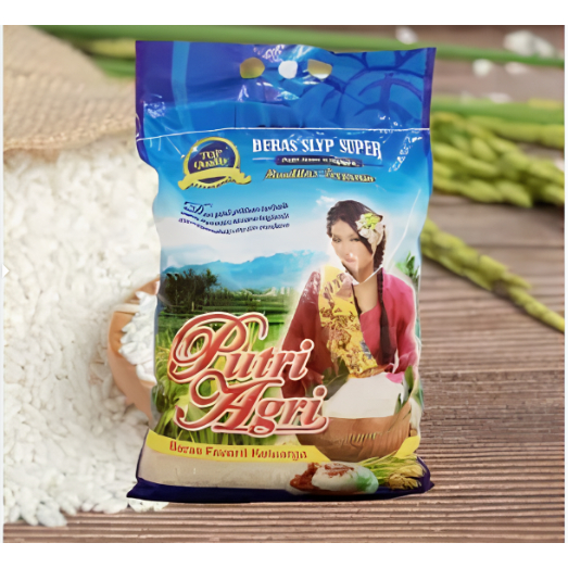 

Kemasan 5kg - Beras Super Pulen Cap Putri Agri