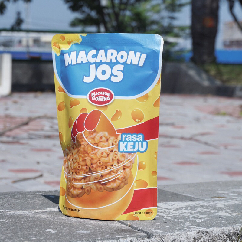 

Macaroni jos varian keju snack viral BY MACJOS,netto 100gram