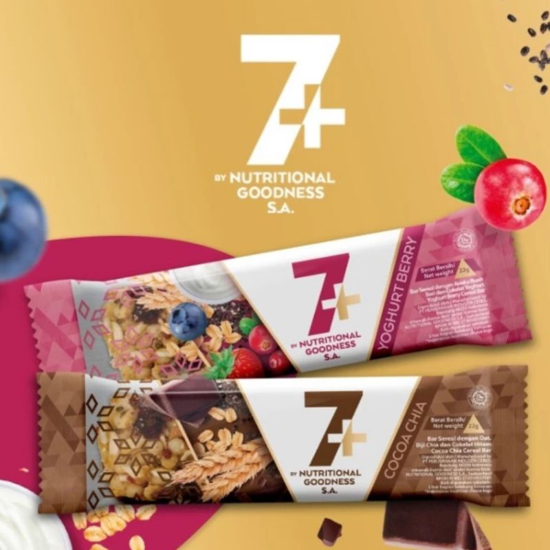 

7+ COCOA CHIA CEREAL BAR 22GR