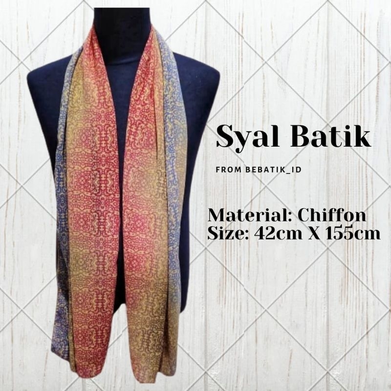 Batik Scarf Batik Syal Accessories Batik