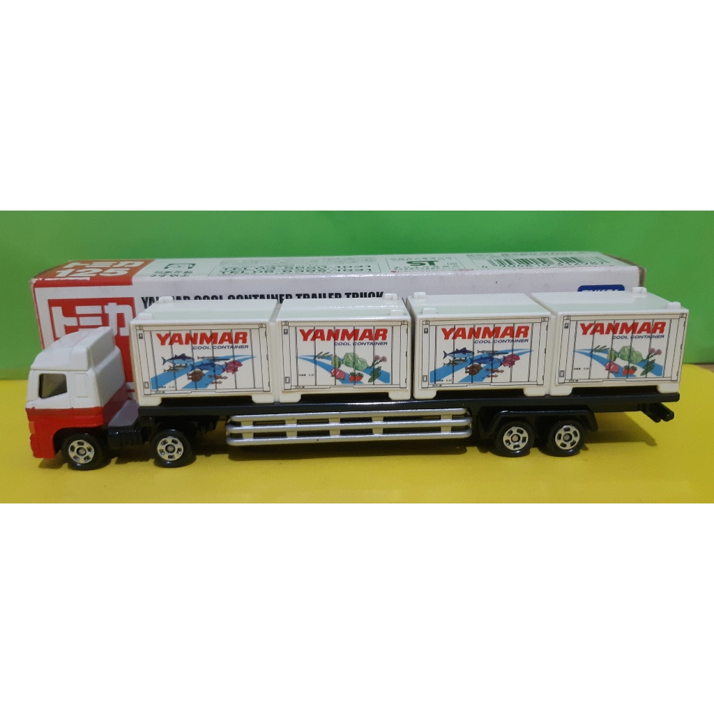 Tomica 125 YANMAR COOL CONTAINER TRAILER TRUCK