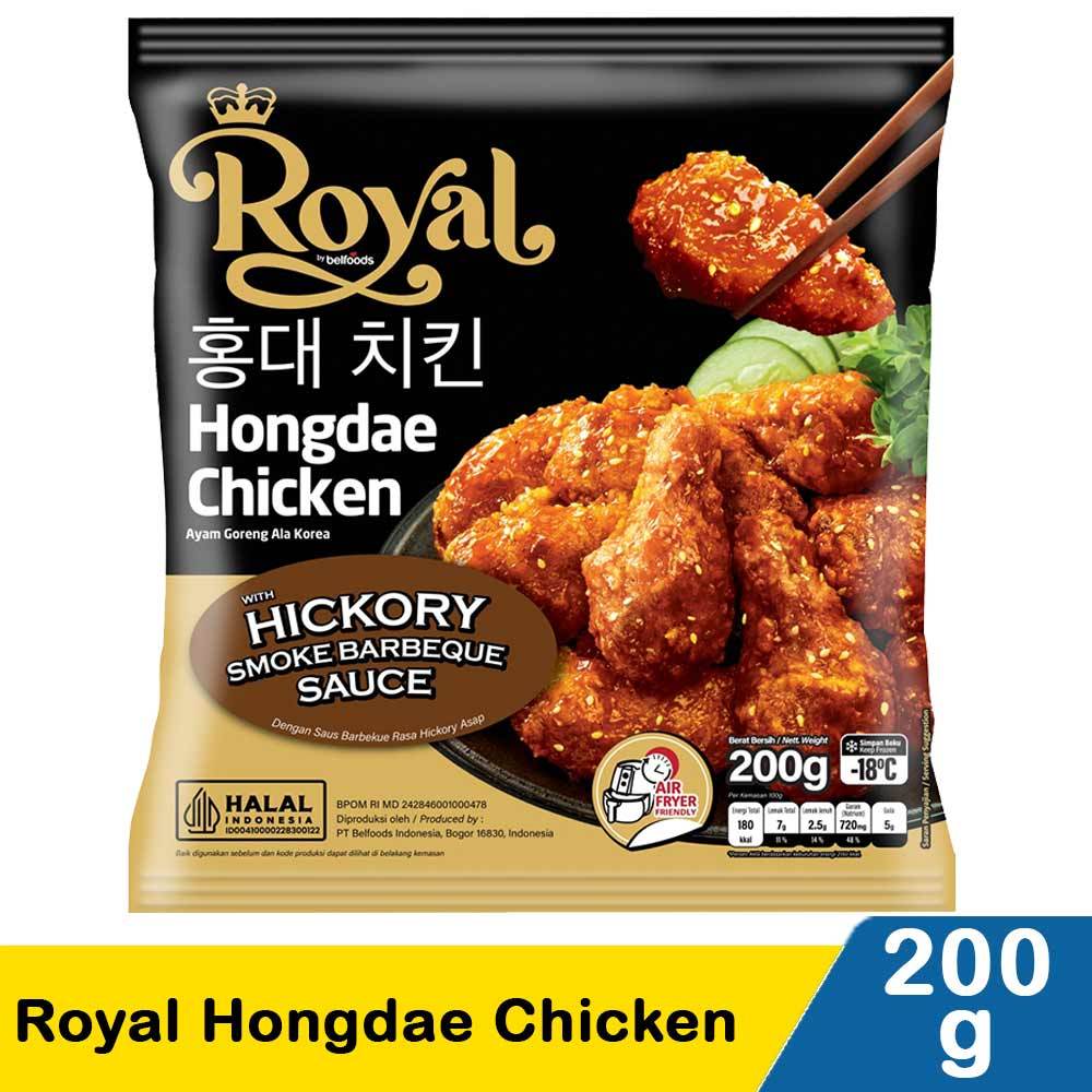 

Belfoods Royal Hongdae Chicken with Hickory Sauce 200 Gram