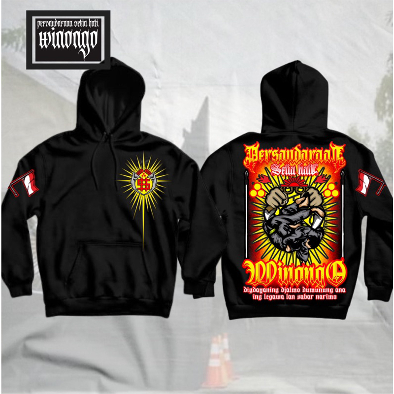 Hoodie Pshw Wingono 1903 Motif Terbaru Desain Terbaik Sablon Premium Dtf Anti Luntur Ninety Nine