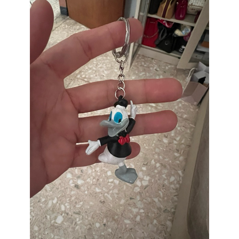 Gantungan kunci Donald duck rubber