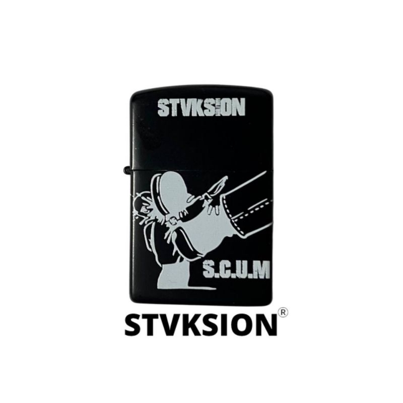 POCKET LIGHTER STVKSION KICK /  KOREK API BAND / KOREK POLOS CUSTOM / KOREK API TITANIUM STAINLESS S