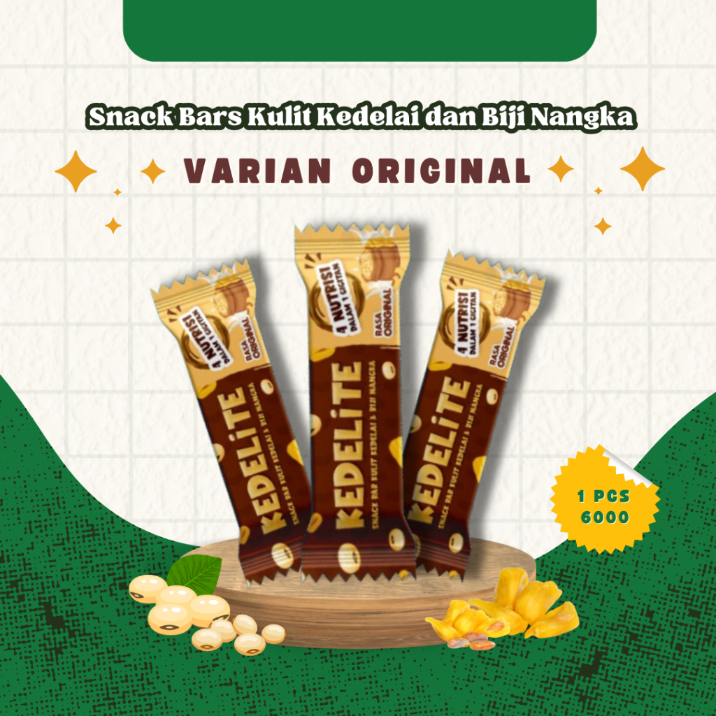 

KEDELITE SNACK BAR VARIAN ORIGINAL 20 GRAM