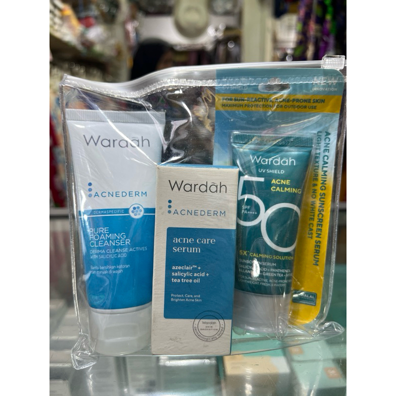 Wardah Paket Skincare Perawatan Kulit Berjerawat