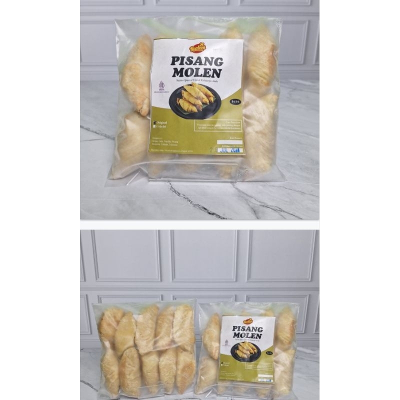 

Pisang molen coklat lumer