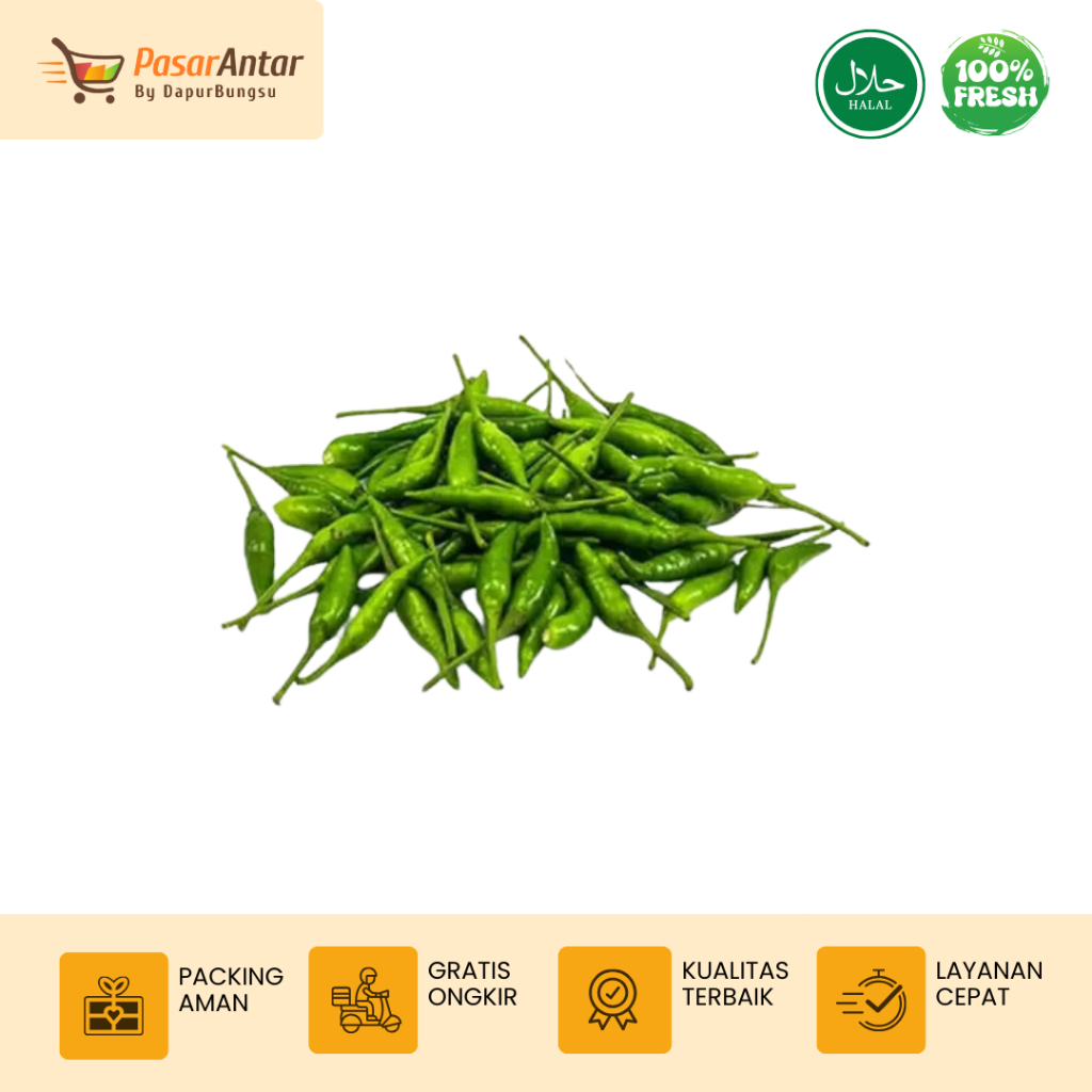 

Cabe Rawit Hijau Segar Bandung