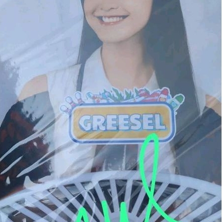 Kipas Uchiwa Official JKT48 Greesel