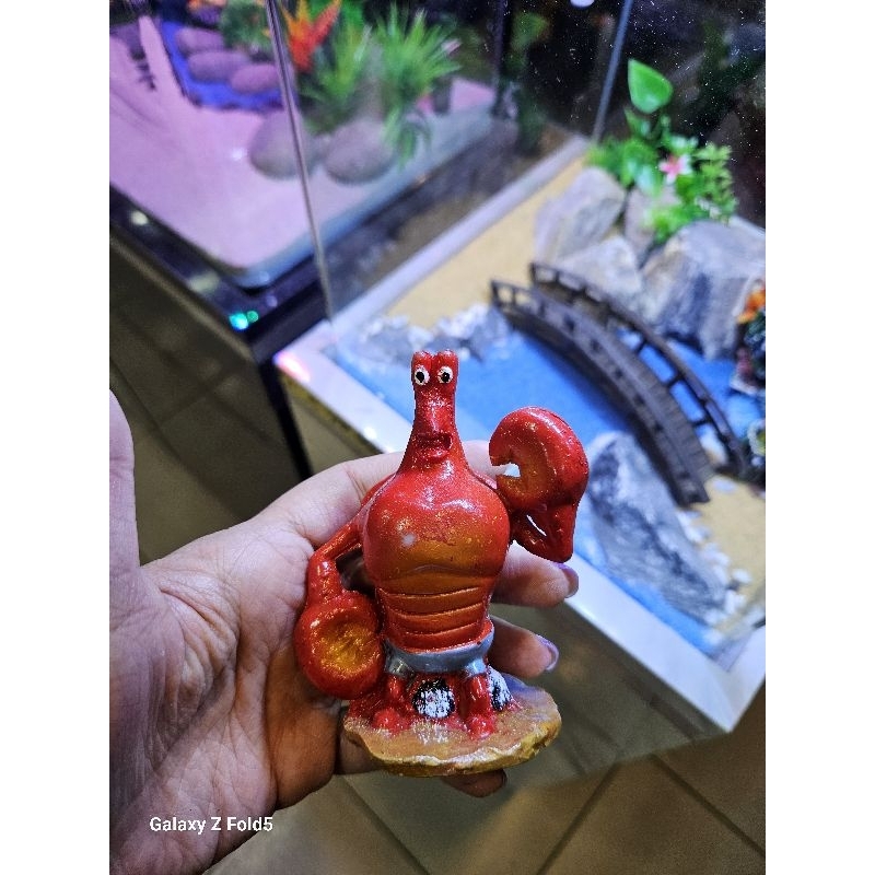 Miniatur Larry Hiasan Aquarium