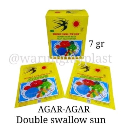 

Agar agar double swallow/ Agar agar walet 7gr