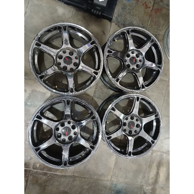 Velg hsr tokyo tendon ring 16 lubang baud 4x100 4x114 cocok buat brio agya ayla sigra calya yaris ja