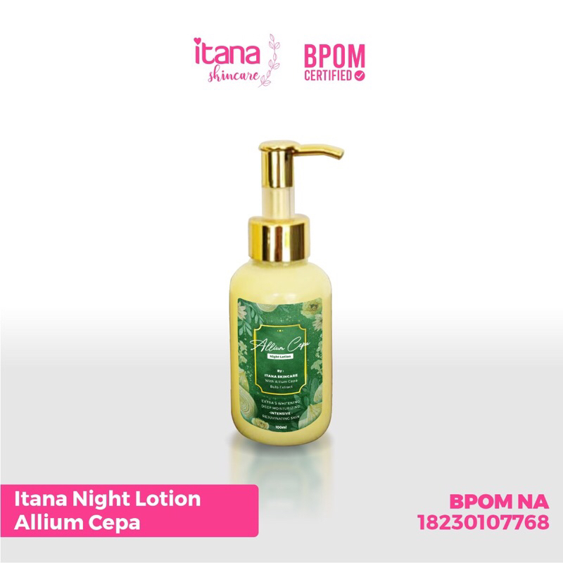 ITANA HANDBODY NIGHT DOSTING BPOM / HANDBODY MALAM