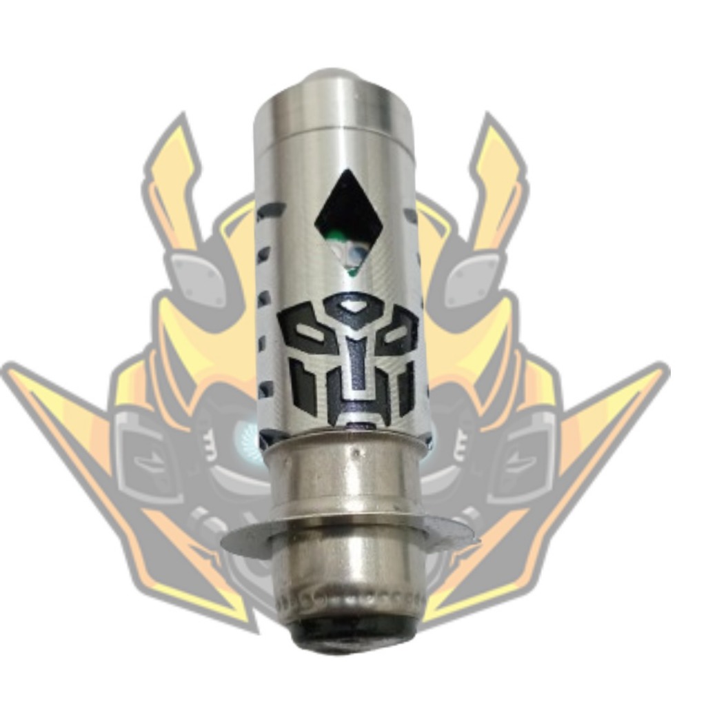 18 WATT LAMPU BOHLAM LENSA LED UTAMA DEPAN MOTOR BEBEK MATIC MATIK UNIVERSAL BUMBLEBEE TRANSFORMER